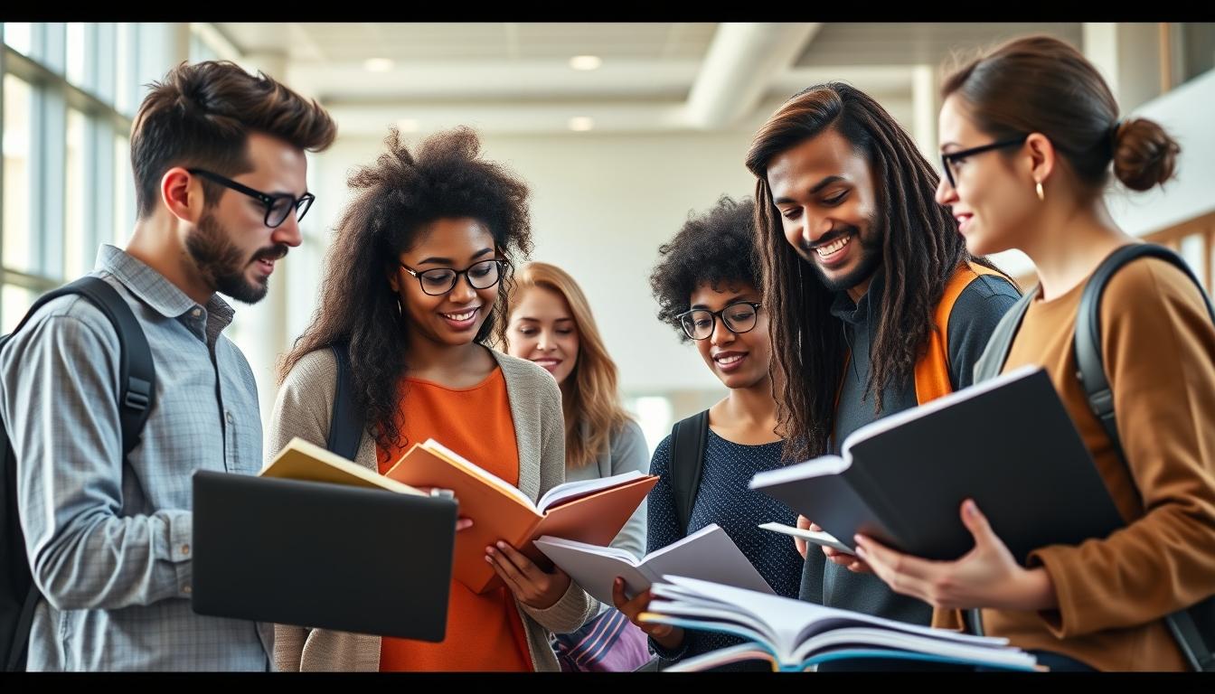 Organized exam preparation notes and academic planner