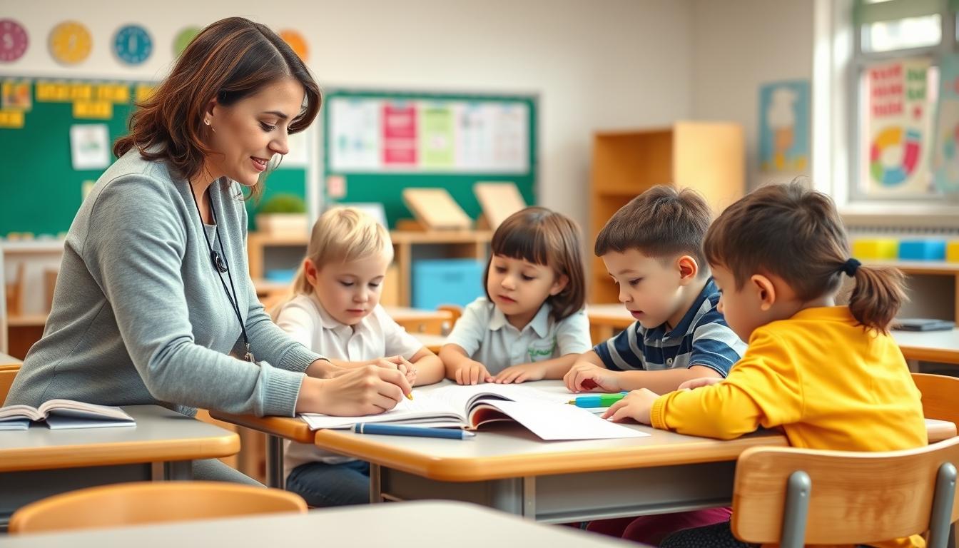 Students collaborating in study space